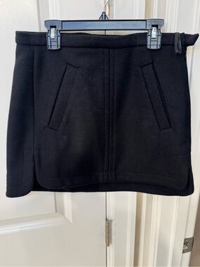 Sonia Rykiel Black Label Wool Blend Skirt
